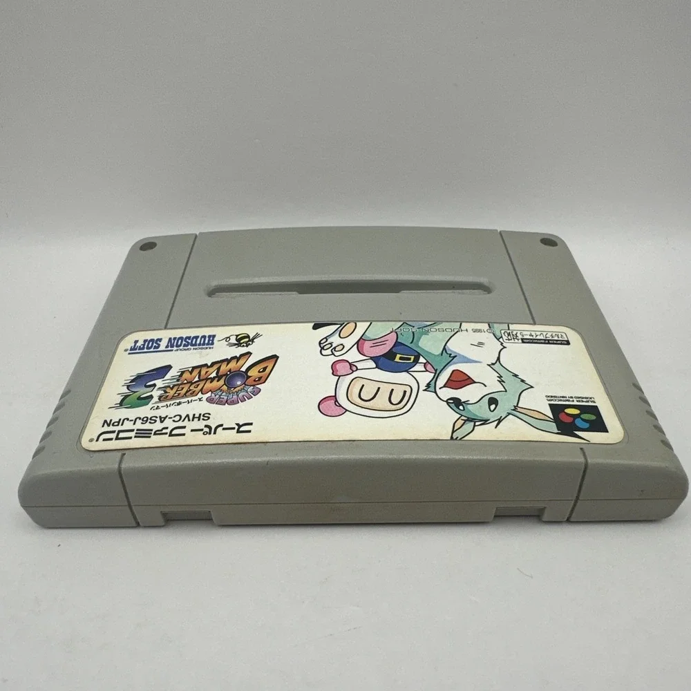 Super Bomberman 3 Nintendo Super Famicom Game Japan NSTC-J Hudson Soft